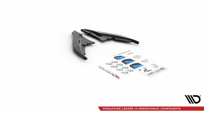 Maxton Design - REAR SIDE SPLITTERS PEUGEOT 308 GT MK2 FACELIFT (2017-2021)