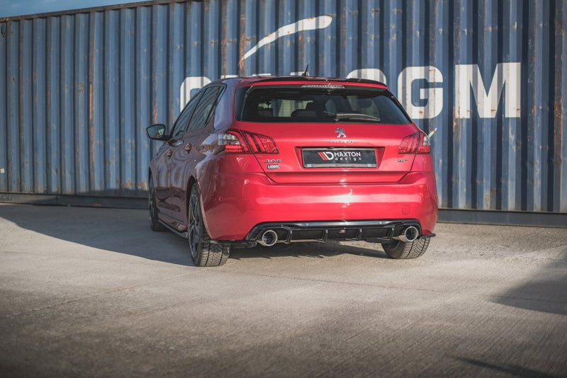 Maxton Design - REAR SIDE SPLITTERS PEUGEOT 308 GT MK2 FACELIFT (2017-2021)