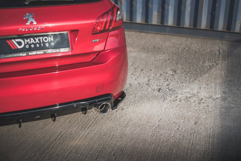 Maxton Design - REAR SIDE SPLITTERS PEUGEOT 308 GT MK2 FACELIFT (2017-2021)