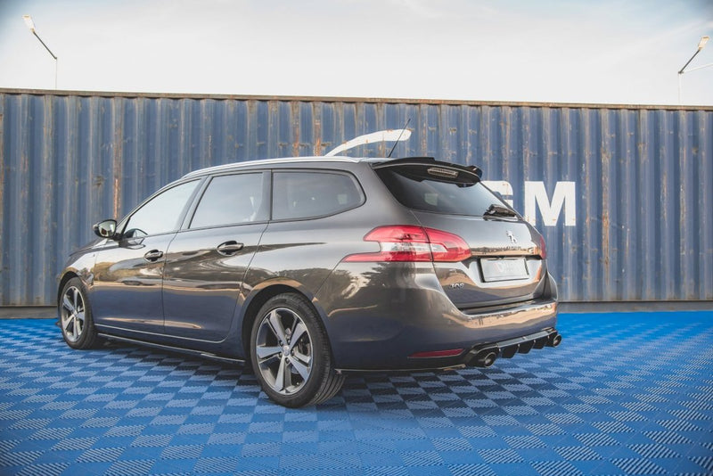 Maxton Design - REAR SIDE SPLITTERS V2 PEUGEOT 308 SW MK2 FACELIFT (2017-)