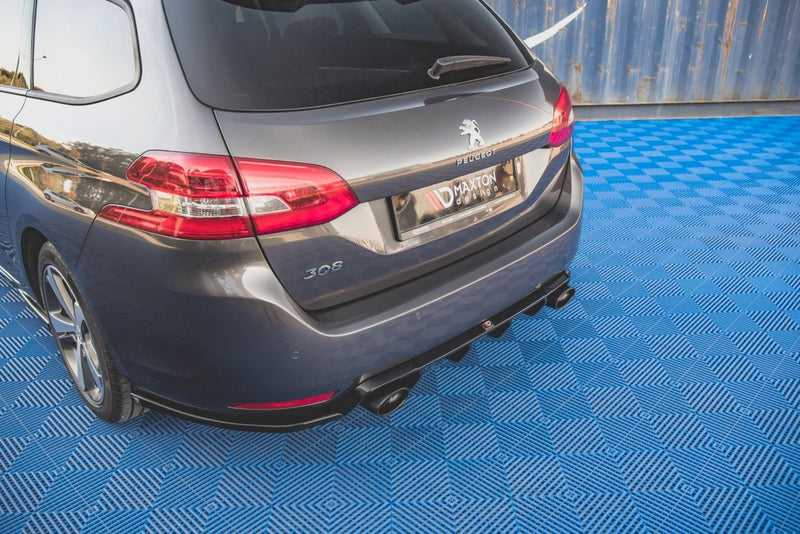 Maxton Design - REAR SIDE SPLITTERS V2 PEUGEOT 308 SW MK2 FACELIFT (2017-)
