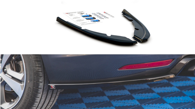 Maxton Design - REAR SIDE SPLITTERS V2 PEUGEOT 308 SW MK2 FACELIFT (2017-)