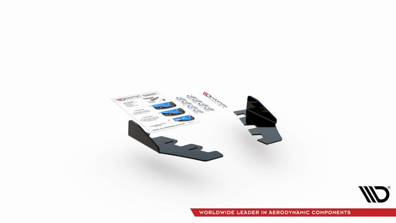 Maxton Design - REAR SIDE FLAPS BMW M135I F20 (2011-2015)