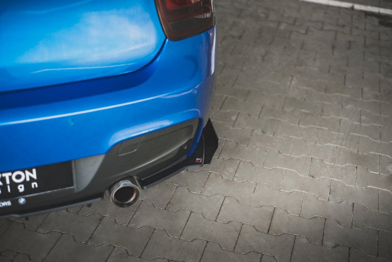 Maxton Design - STREET PRO DURABILITY REAR SIDE SPLITTERS (+FLAPS) BMW M135I F20 (2011-2015)