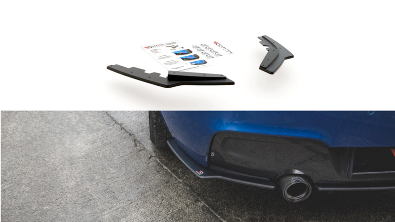 Maxton Design - STREET PRO DURABILITY REAR SIDE SPLITTERS BMW M135I F20 (2011-2015)