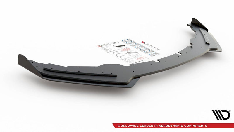 Maxton Design - STREET PRO DURABILITY FRONT SPLITTER (+FLAPS) BMW M135I F20 (2011-2015)