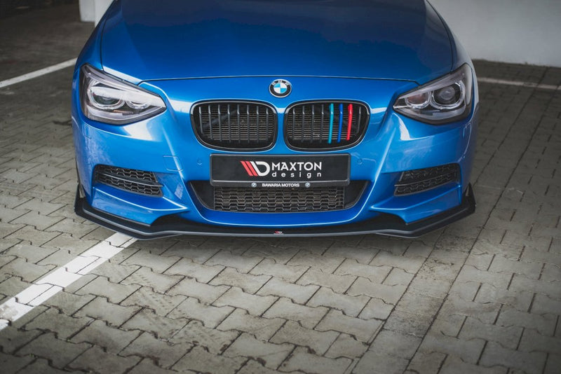 Maxton Design - STREET PRO DURABILITY FRONT SPLITTER (+FLAPS) BMW M135I F20 (2011-2015)