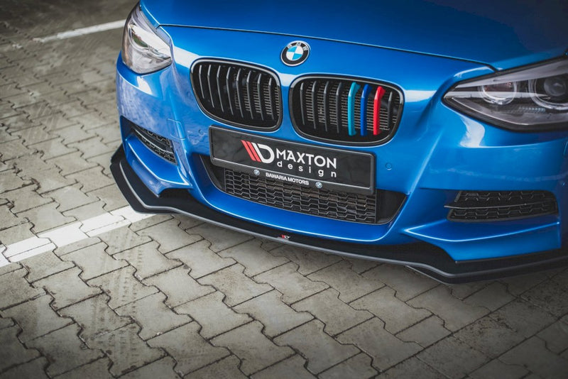 Maxton Design - STREET PRO DURABILITY FRONT SPLITTER (+FLAPS) BMW M135I F20 (2011-2015)