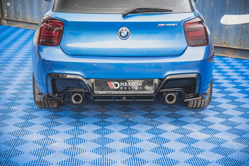 Maxton Design - REAR SIDE SPLITTERS V2 BMW M135I F20 (2011-2015)