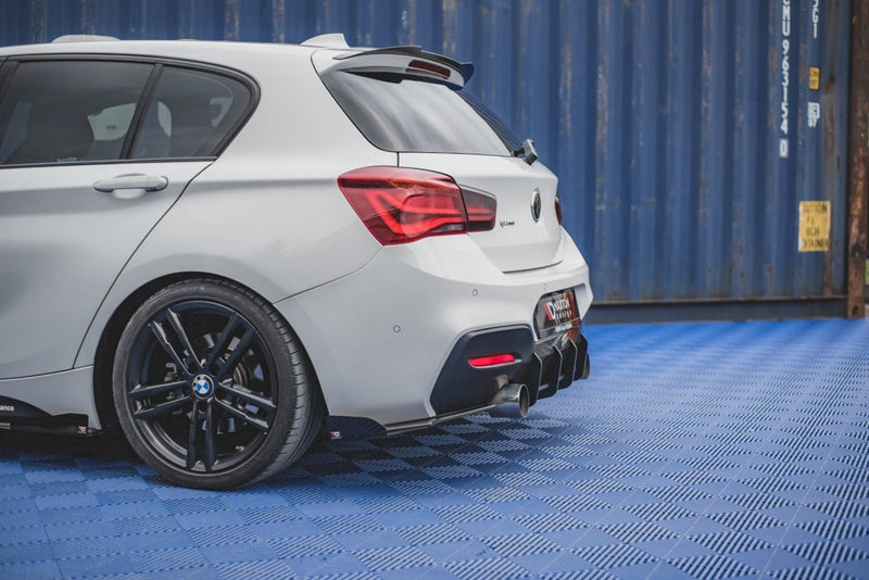 Maxton Design - STREET PRO REAR SIDE FLAPS BMW 1 F20 M-PACK FACELIFT / M140I (2015-2019)