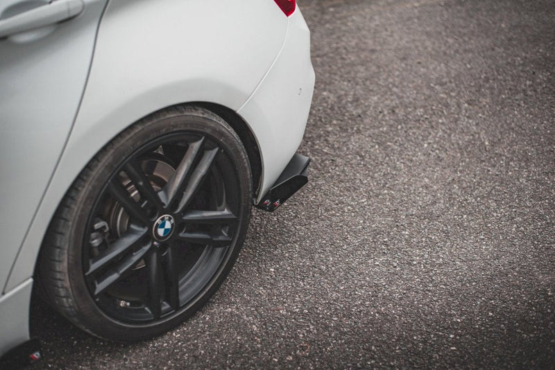 Maxton Design - STREET PRO DURABILITY REAR SIDE SPLITTERS V3 (+FLAPS) BMW 1 F20 M-PACK FACELIFT / M140I (2015-2019)