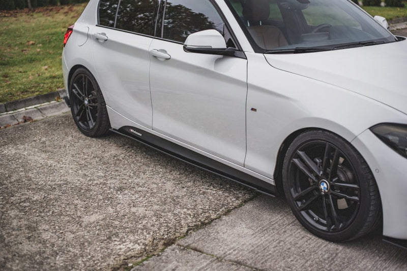 Maxton Design - STREET PRO DURABILITY SIDE SKIRTS DIFFUSERS V2 BMW 1 F20 M-PACK FACELIFT / M140I (2015-2019)