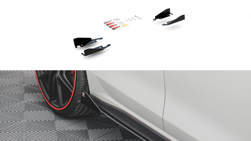 Maxton Design - SIDE FLAPS VOLKSWAGEN GOLF GTI / GTE / GTI CLUBSPORT / R-LINE MK8