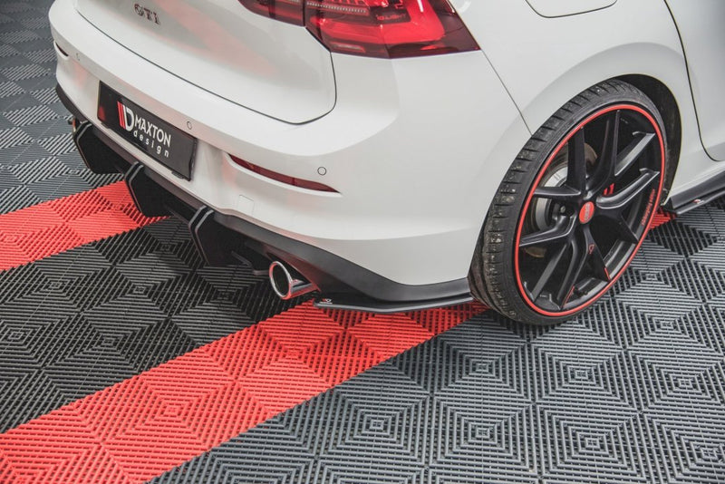 Maxton Design - STREET PRO REAR SIDE SPLITTERS VOLKSWAGEN GOLF GTI / GTE MK8