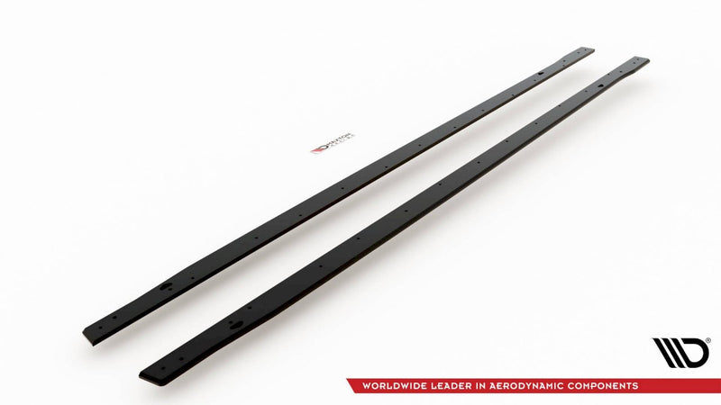 Maxton Design - STREET PRO SIDE SKIRTS DIFFUSERS VOLKSWAGEN GOLF GTI / GTE / GTI CLUBSPORT / R-LINE MK8