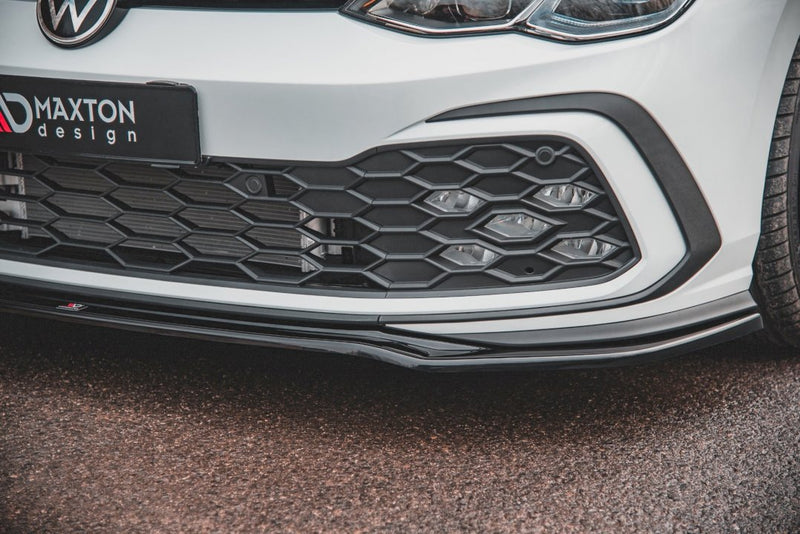 Maxton Design - FRONT SPLITTER V.4 VOLKSWAGEN GOLF GTI / GTE / R-LINE MK8