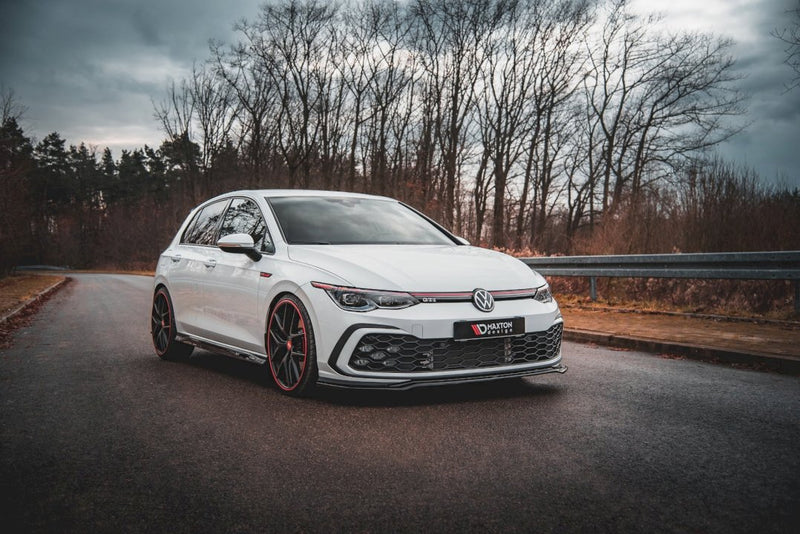 Maxton Design - FRONT SPLITTER V.4 VOLKSWAGEN GOLF GTI / GTE / R-LINE MK8
