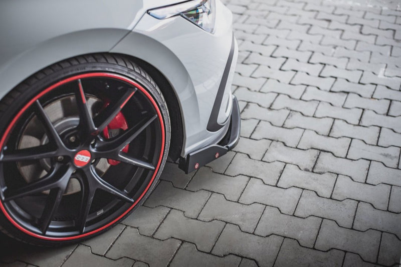 Maxton Design - FRONT SPLITTER V.3 + FLAPS VOLKSWAGEN GOLF GTI / GTE / R-LINE MK8