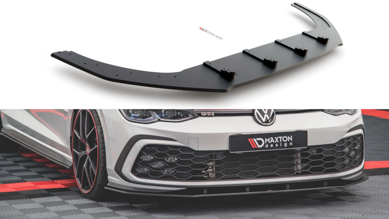 Maxton Design - STREET PRO FRONT SPLITTER VOLKSWAGEN GOLF GTI / GTE / R-LINE MK8