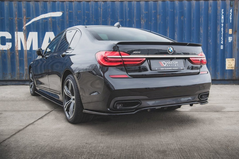 Maxton Design - Rear Splitter (Vertical Bars) BMW 7 M-Pack G11 / G12