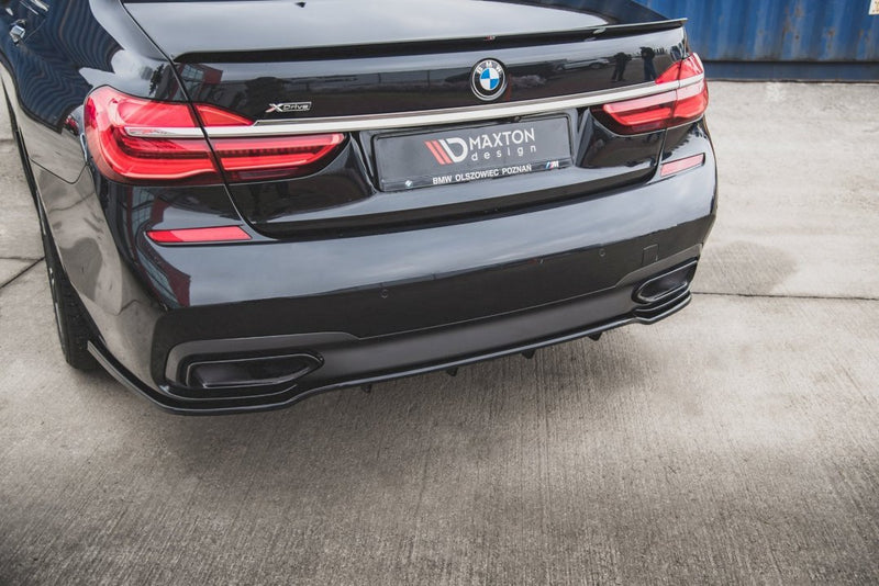 Maxton Design - Rear Splitter (Vertical Bars) BMW 7 M-Pack G11 / G12