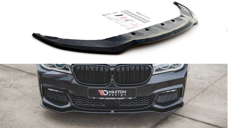 Maxton Design - FRONT SPLITTER V1 BMW 7 M-PACK G11 (2015-2018)