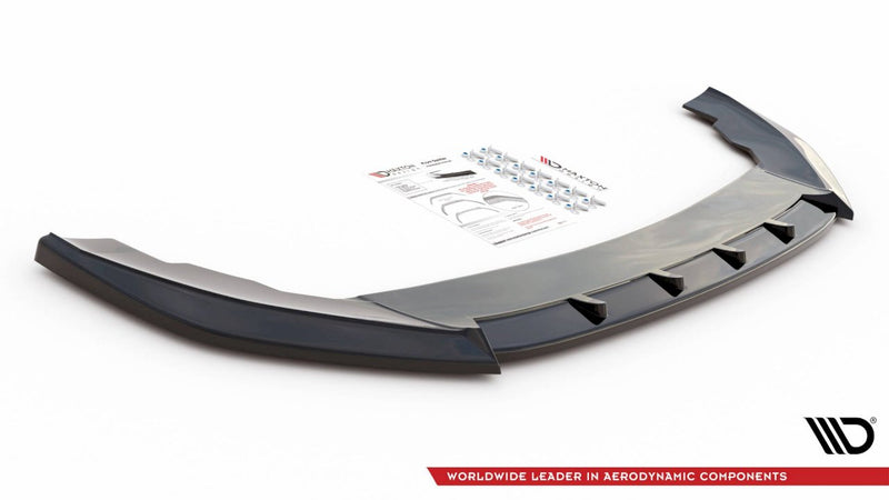 Maxton Design - FRONT SPLITTER V1 SEAT LEON FR MK4 (2020-)