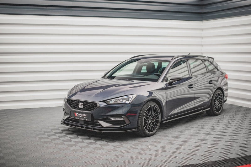 Maxton Design - FRONT SPLITTER V1 SEAT LEON FR MK4 (2020-)