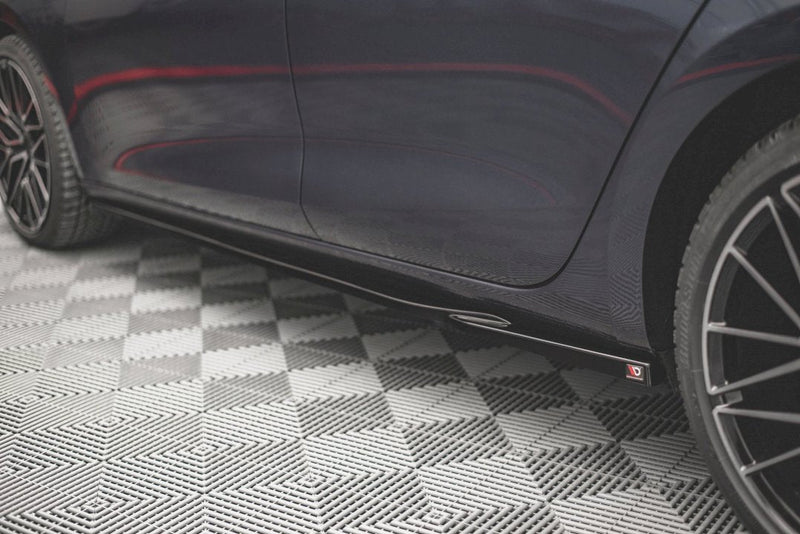 Maxton Design - Side Skirts Diffusers V.1 Seat Leon FR ST / Hatchback Mk4 / Cupra Leon ST / Hatchback Mk1 / Mk1 Facelift