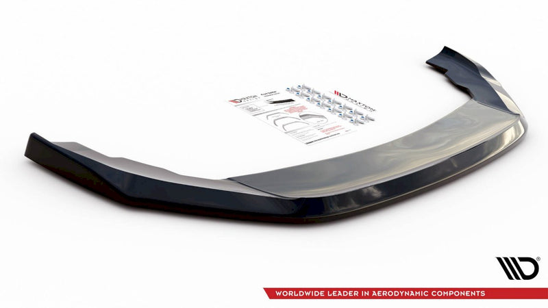Maxton Design - FRONT SPLITTER V3 SEAT LEON FR MK4 (2020-)