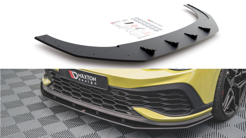 Maxton Design - STREET PRO FRONT SPLITTER VW GOLF 8 GTI CLUBSPORT (2020-)