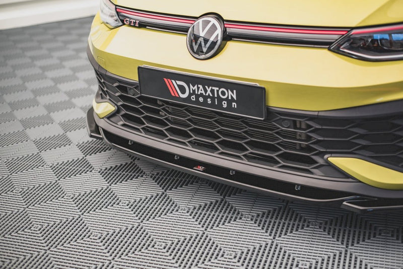 Maxton Design - FRONT SPLITTER V2 VW GOLF 8 GTI CLUBSPORT (2020-2024)