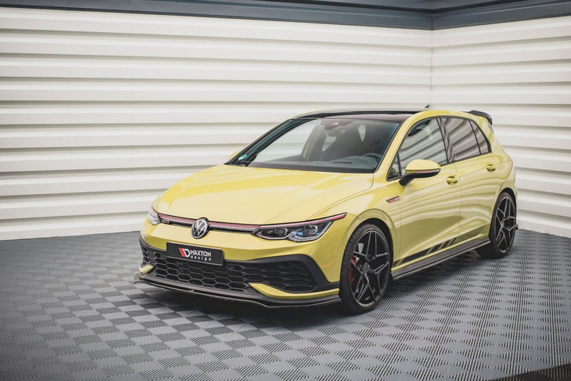 Maxton Design - FRONT SPLITTER V3 VW GOLF 8 GTI CLUBSPORT (2020-2024)