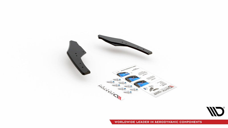 Maxton Design - STREET PRO REAR SIDE SPLITTERS VW GOLF 8 GTI CLUBSPORT (2020-)