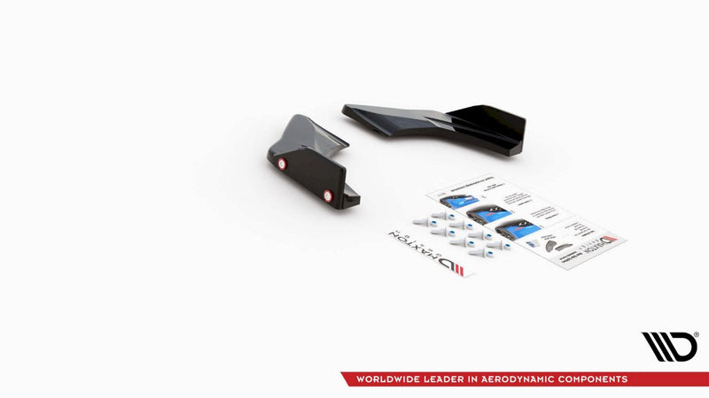 Maxton Design - REAR SIDE SPLITTERS V2 VW GOLF 8 GTI CLUBSPORT (2020-)