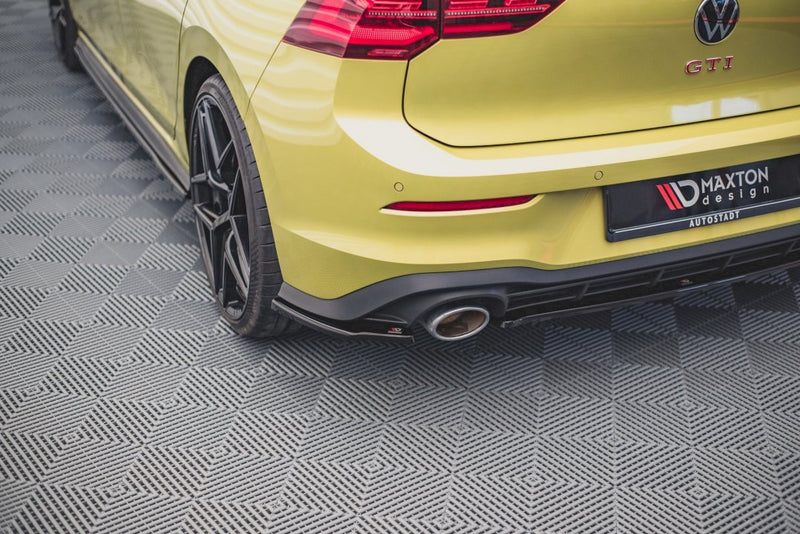Maxton Design - REAR SIDE SPLITTERS V2 VW GOLF 8 GTI CLUBSPORT (2020-)