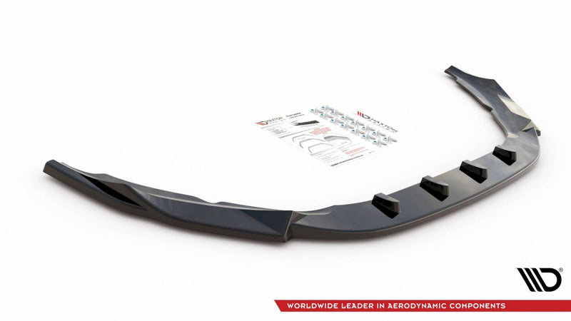 Maxton Design - FRONT SPLITTER V1 VOLVO S60 R-DESIGN MK2 (2014-2018)