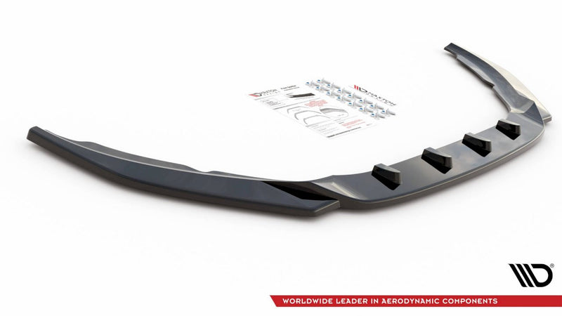 Maxton Design - FRONT SPLITTER V2 VOLVO S60 R-DESIGN MK2 (2014-2018)