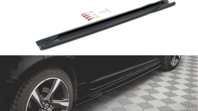 Maxton Design - SIDE SKIRTS DIFFUSERS VOLVO S60 R-DESIGN MK2 (2014-2018)