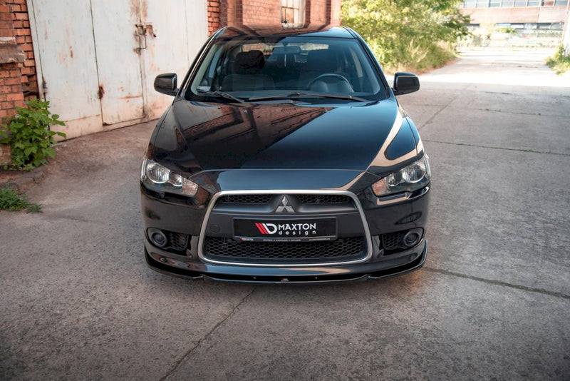 Maxton Design - FRONT SPLITTER MITSUBISHI LANCER SPORTBACK MK8 (2007-2016)