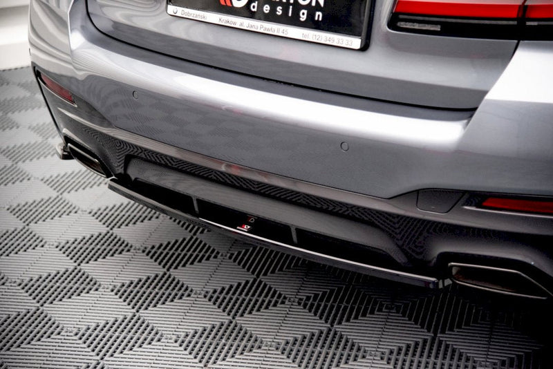 Maxton Design - Rear Splitter BMW 5 M-Pack Sedan / Touring G30 / G31 Facelift