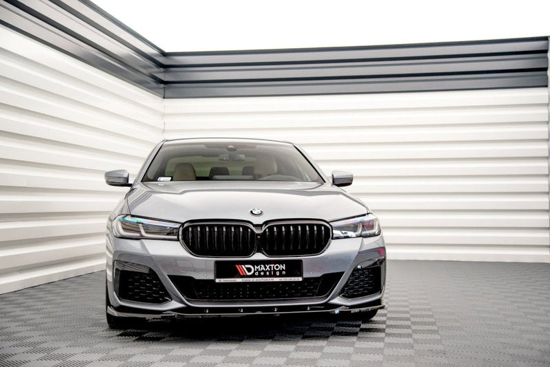 Maxton Design - Front Splitter V.2 BMW 5 M-Pack / M550i / M550d Sedan / Touring G30 / G31 Facelift