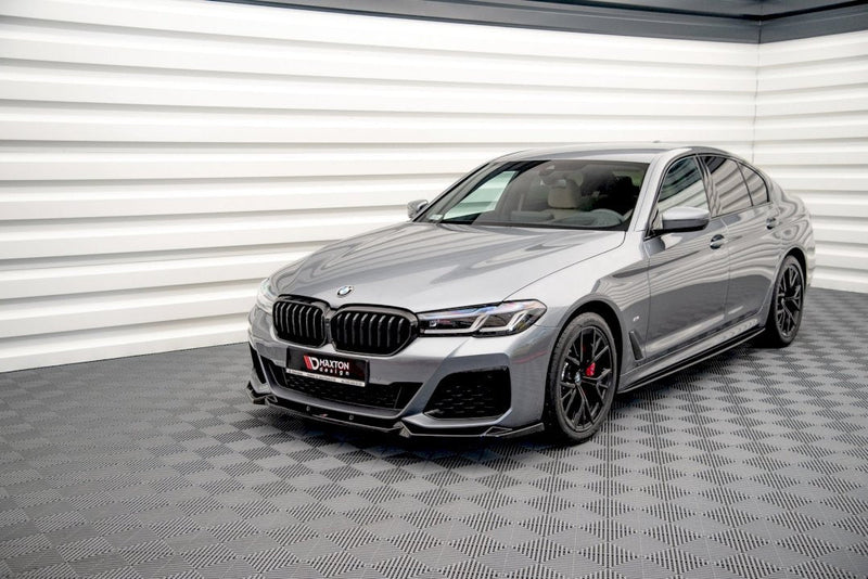 Maxton Design - Front Splitter V.1 BMW 5 M-Pack / M550i / M550d Sedan / Touring G30 / G31 Facelift