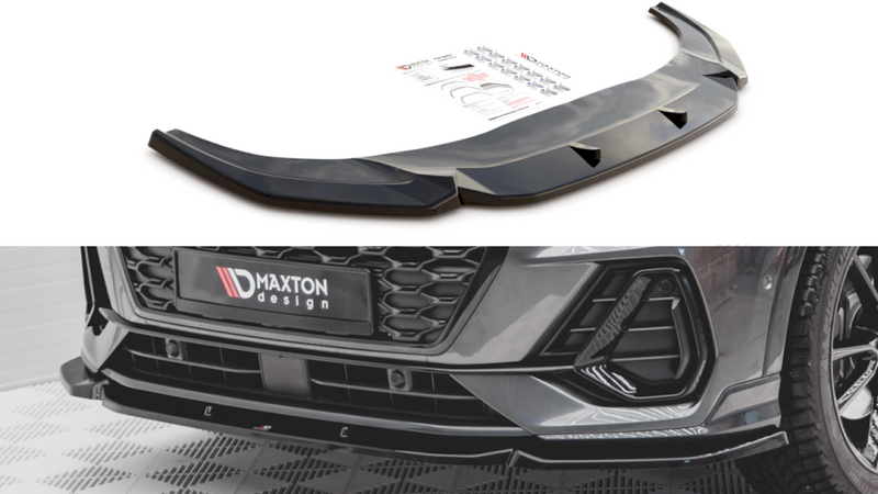 Maxton Design - Front Splitter V.1 Audi Q3 Sportback / SUV S-Line F3