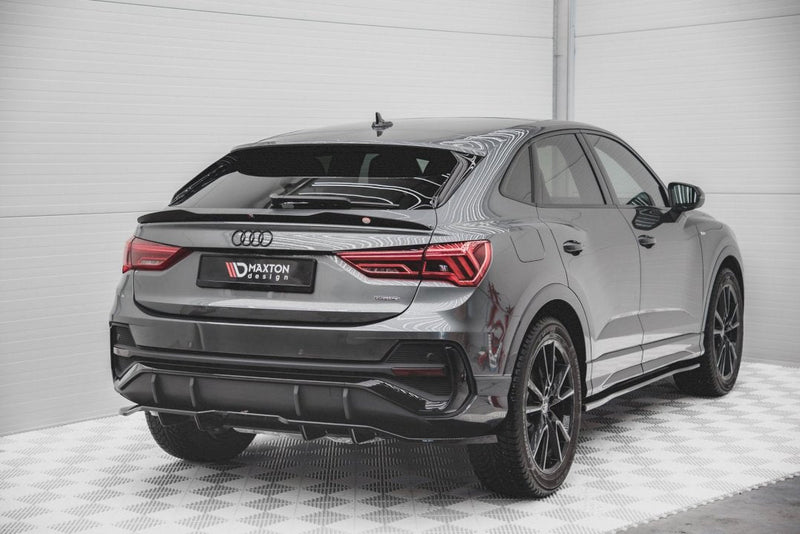 Maxton Design - Rear Splitter (Vertical Bars) Audi Q3 Sportback S-Line