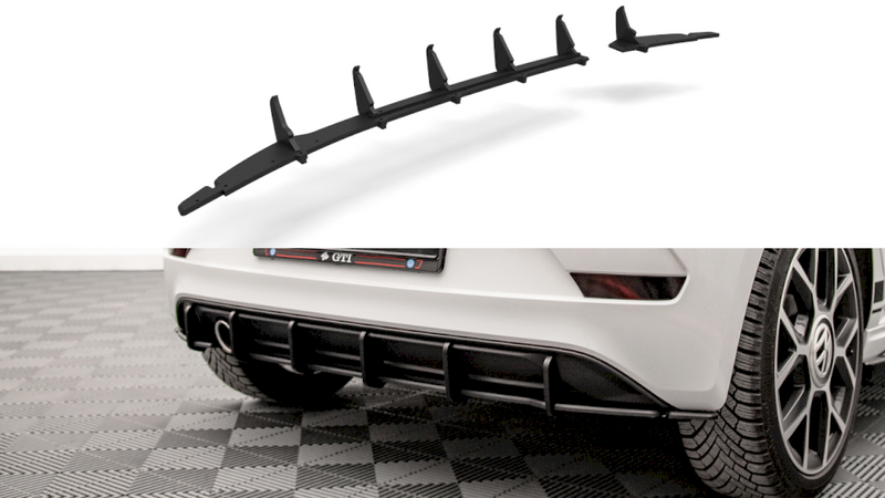Maxton Design - STREET PRO REAR DIFFUSER VW UP GTI