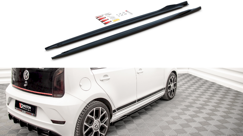 Maxton Design - SIDE SKIRTS DIFFUSERS VW UP GTI