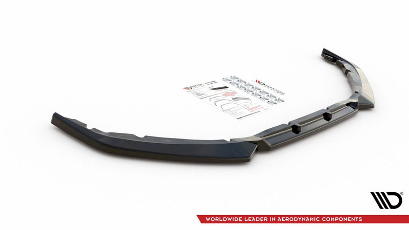 Maxton Design - FRONT SPLITTER V1 PEUGEOT 208 MK2 (2019-)