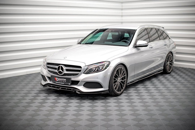 Maxton Design - FRONT SPLITTER MERCEDES C W205 (2014-2018)