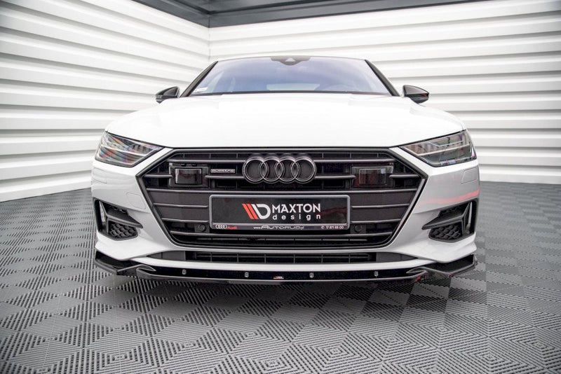 Maxton Design - FRONT SPLITTER V2 AUDI A7 C8 (2018-)